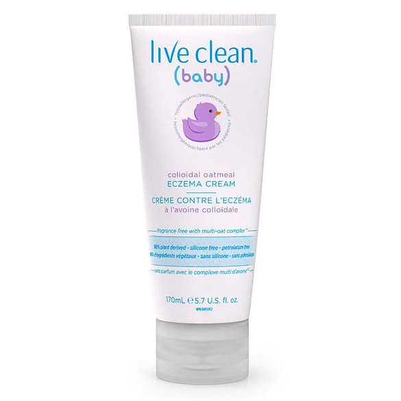 Live Clean Baby Colloidal Oatmeal Eczema Cream